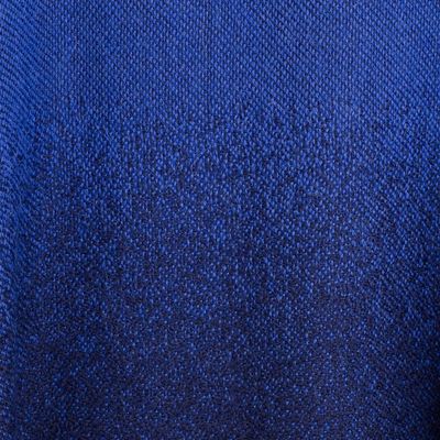 Alternate image for Reversible Alpaca Blend Ruana in Cornflower and Navy Andean Wind in Cornflower