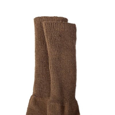 Alternate image for Peruvian Baby Alpaca Blend Socks with Copper Fiber Ginger Comfort