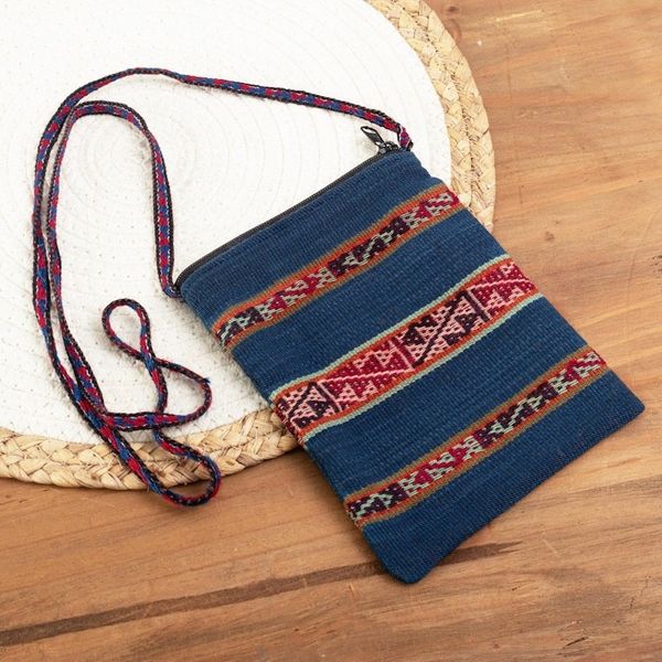 Alternate image for Artisan Crafted Alpaca Shoulder Bag Cusco Charm