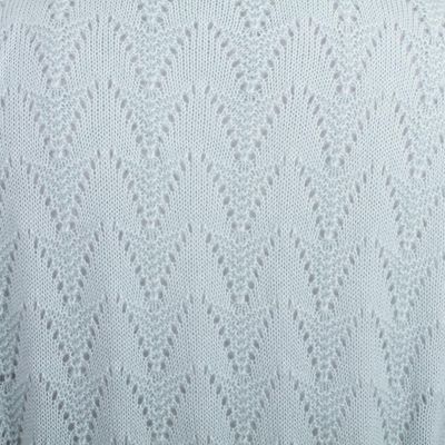 Alternate image for Pointelle Knit Baby Alpaca Blend Cardigan Reaction