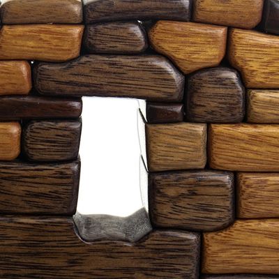 Alternate image for Wood Sculpture with Inca Window Sacsayhuaman Window