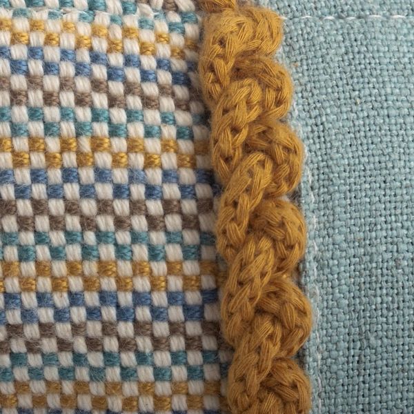 Alternate image for Hand Woven Coin Purse with Braid Detail from Peru Honey Braid