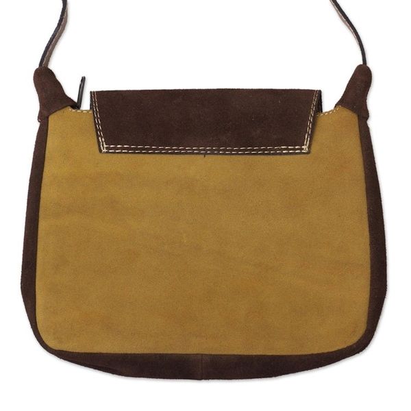 Alternate image for Wool Accented Suede Sling from Peru Fun Travels