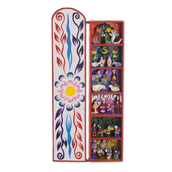 Alternate image for Handcrafted Religious Retablo Diorama Andean Folk Art Scenes from My Land
