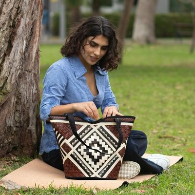 Alternate image for Handwoven Shoulder Bag from Colombia Ancestral Lands