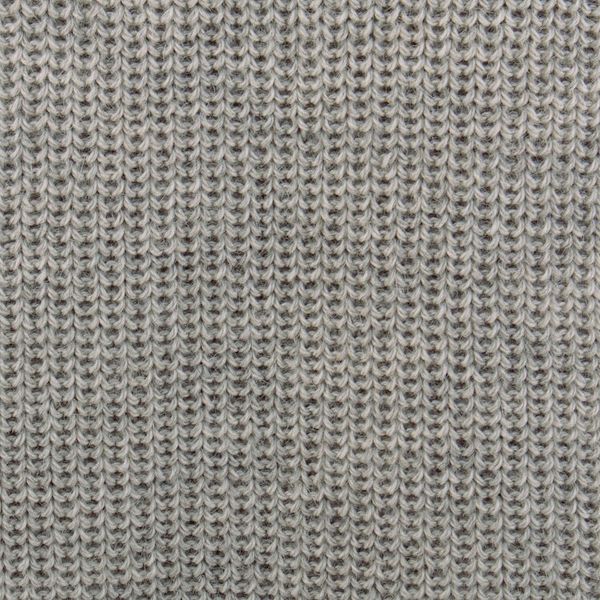 Alternate image for Soft Grey Alpaca Blend Pullover Sweater with V-Neckline Grey Epoch