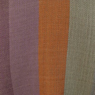 Alternate image for Striped Baby Alpaca Blend Scarf Handloomed in Peru Earthy Ways