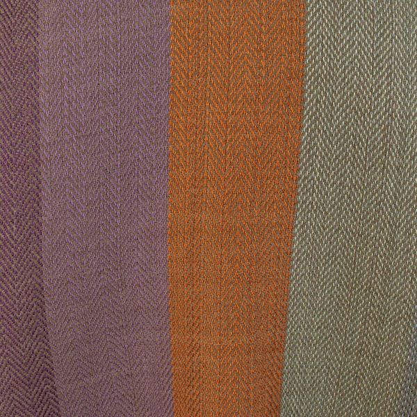 Alternate image for Striped Baby Alpaca Blend Scarf Handloomed in Peru Earthy Ways