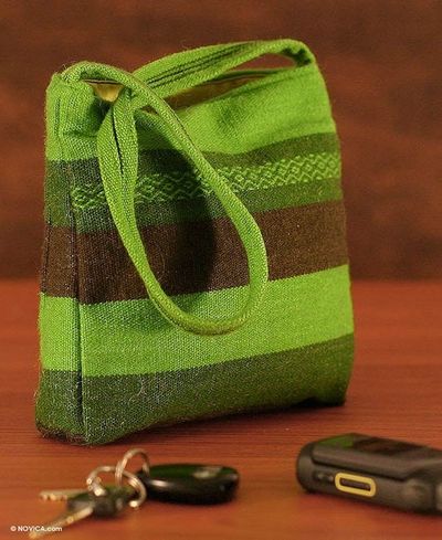 Alternate image for Alpaca shoulder bag Green Meadow