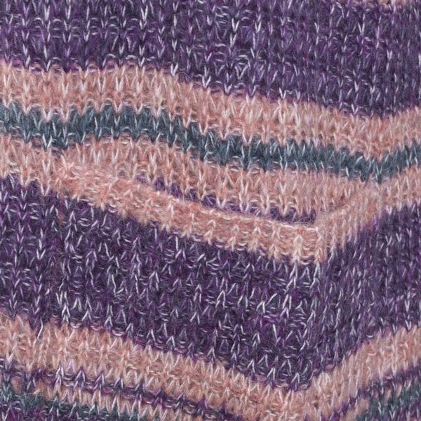 Alternate image for Striped Alpaca Blend Long Sleeve V-Neck Duster Cardigan Mesa Sunrise