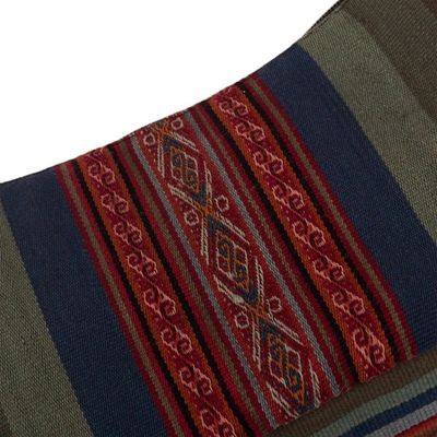 Alternate image for Multicolored Alpaca Shoulder Bag Mists of Cusco