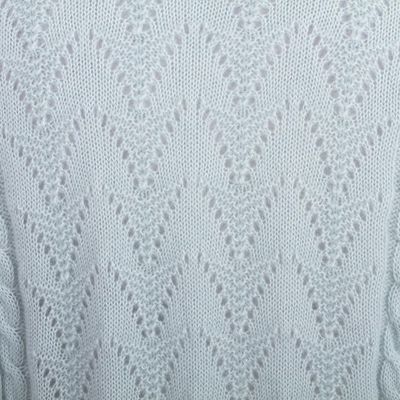 Alternate image for Soft Knit Baby Alpaca Blend Turtleneck Sweater Prestige in Sky Blue