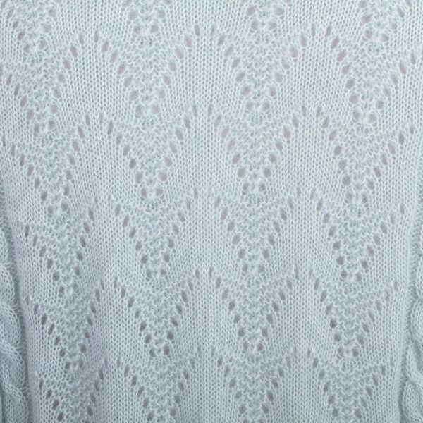 Alternate image for Soft Knit Baby Alpaca Blend Turtleneck Sweater Prestige in Sky Blue