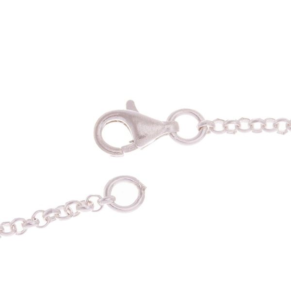 Alternate image for Oxidized Sterling Silver Filigree Dove Necklace from Peru Dark Peace and Grace