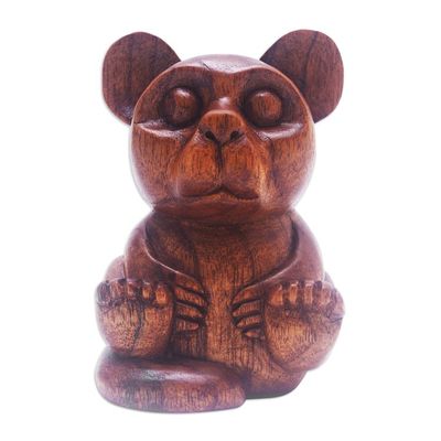 Alternate image for Hand-Carved Jempinis Wood Koala Eyeglasses Holder Baby Koala
