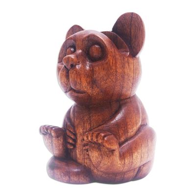 Alternate image for Hand-Carved Jempinis Wood Koala Eyeglasses Holder Baby Koala