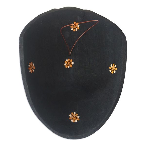 Alternate image for Hand Crafted Batik Wood Mask from Java Bird Dance