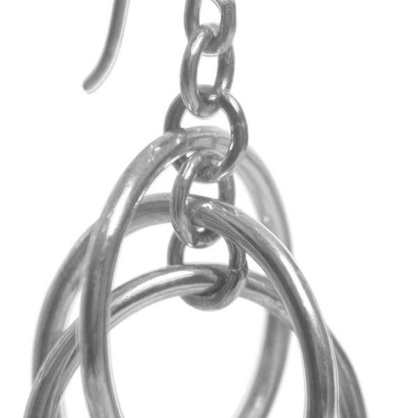 Alternate image for Sterling silver dangle earrings Ring Ring