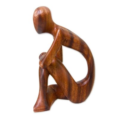 Alternate image for Wood sculpture Alone