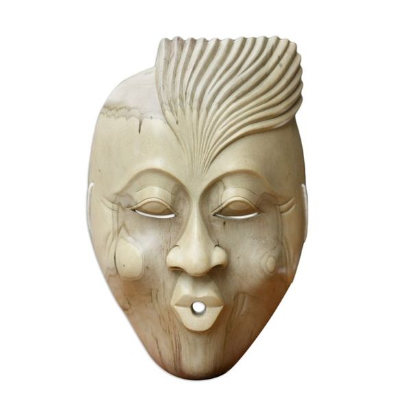 Alternate image for Unique Modern Wood Mask The Whistler