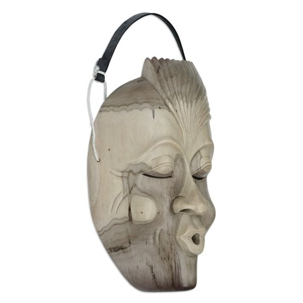 Alternate image for Unique Modern Wood Mask The Whistler