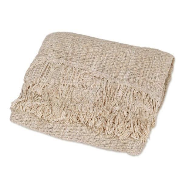 Alternate image for Handwoven Cotton Throw 