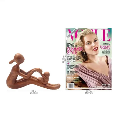Alternate image for Natural Suar Wood Mother and Child Sculpture from Bali Mom and Infant