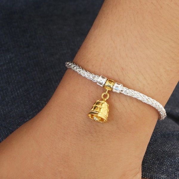 Alternate image for Gold-Plated Sterling Silver Charm Bracelet from Bail Nagas Bell