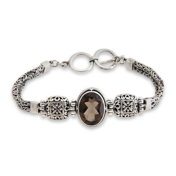 Alternate image for Smoky quartz pendant bracelet Forever