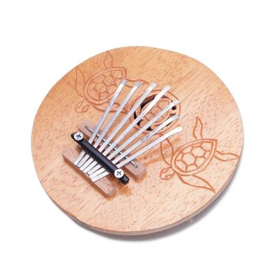 Alternate image for Hand Crafted Balinese Coconut Shell Thumb Piano Turtle Kalimba