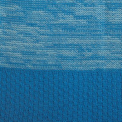 Alternate image for Cotton Blend Mens Vest in Mint and Blue Tones Mint and Blue