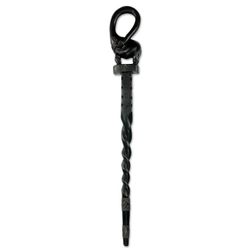 Image for African Elephant Decorative Walking Stick Carved by Hand Osunu Greeting
