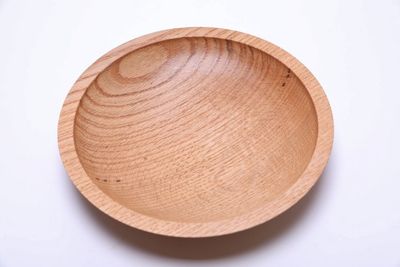 Alternate image for #2618 Quartersawn Red Oak Wooden Bowl  10 1/4 x 2