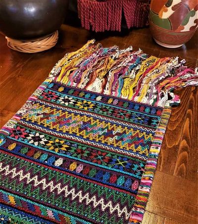 Primary image for Colorful Handwoven Guatemalan Table Runner