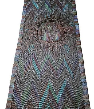 Alternate image for Beautiful Blue Huipile Table Runner
