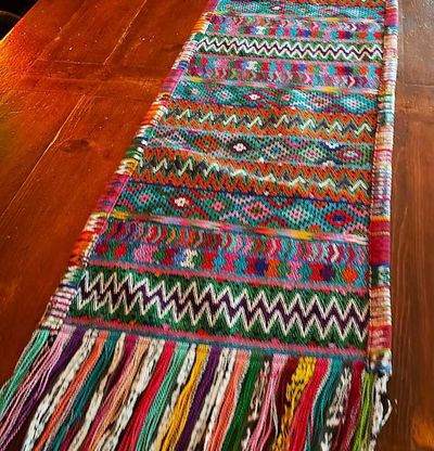 Alternate image for Extra Long Handwoven Guatemalan Table Runner
