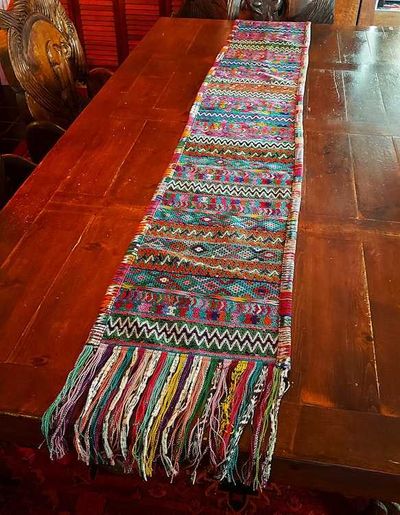 Alternate image for Extra Long Handwoven Guatemalan Table Runner
