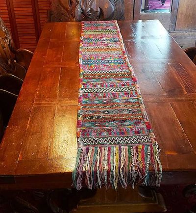 Alternate image for Extra Long Handwoven Guatemalan Table Runner