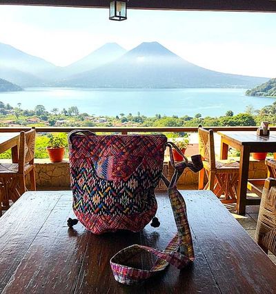 Alternate image for Handmade Colorful Guatemalan Embroidered Crossbody Bag