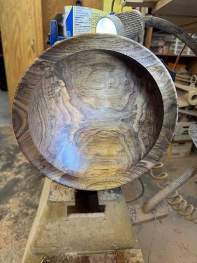 Alternate image for Special order for Karl Walnut Wooden Bowl