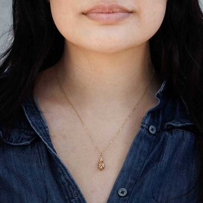 Alternate image for Hanging Bat Necklace