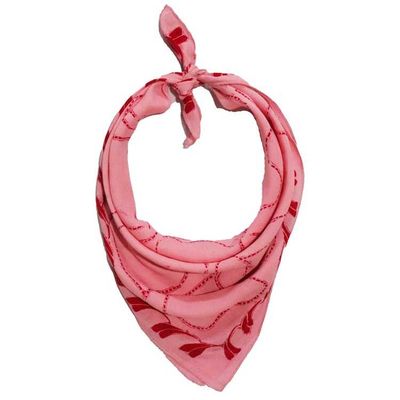 Alternate image for Full Hand Drawn Batik Tulis Bandana Authentic, 100% Soft Cotton, Pink Heart, Mothers Day Gift