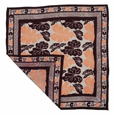 Alternate image for Hand Dyed Batik Bandana, 100% Soft Cotton, Fallen Leaf