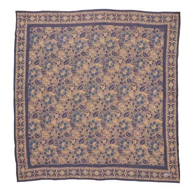 Alternate image for Large 39 Hand Dyed Batik Bandana, 100% Soft Cotton, Spotted Flowers