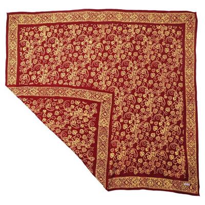 Alternate image for Large 39 Hand Dyed Batik Bandana, 100% Soft Cotton, Charmed Canopy