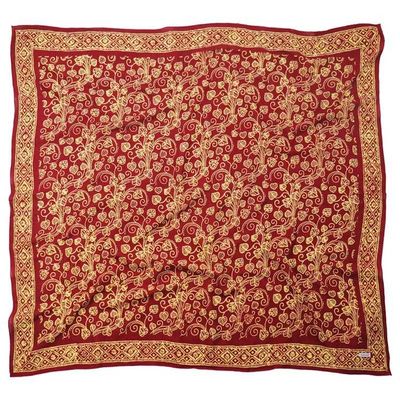 Alternate image for Large 39 Hand Dyed Batik Bandana, 100% Soft Cotton, Charmed Canopy