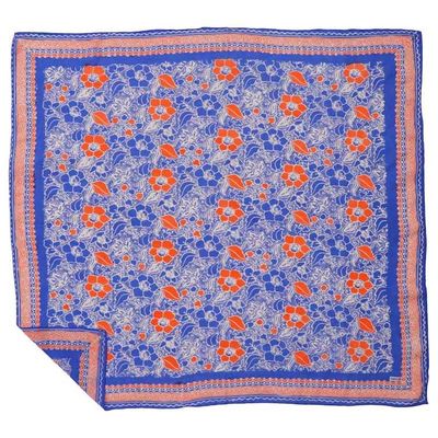 Alternate image for Large 39 Hand Dyed Batik Bandana, 100% Soft Cotton, Sunset Sky