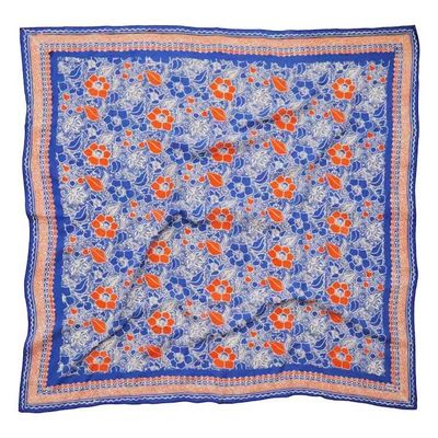 Alternate image for Large 39 Hand Dyed Batik Bandana, 100% Soft Cotton, Sunset Sky