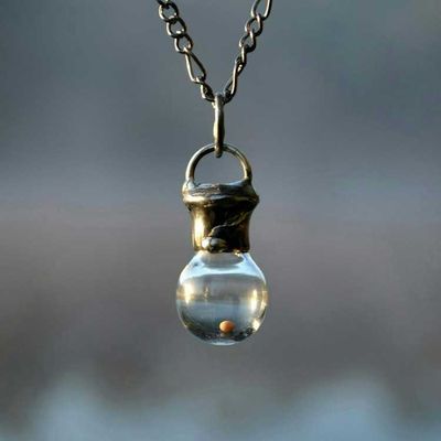 Alternate image for Mustard Seed Necklace, Christian Jewelry for Men or Women