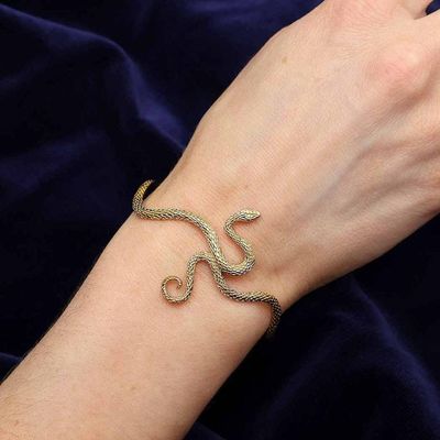 Alternate image for Snake Cuff Bracelet